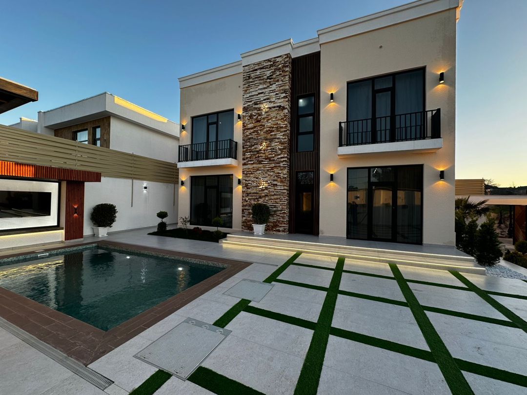 Satılır 5 otaqlı həyət evi/bağ evi 390 m² — Ev, villa, Bakı (6)