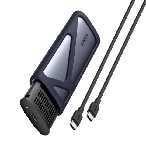 SSD üçün korpus - 10902 Ugreen Usb-c Female to M.2 M-Key 10G Enclosure C TO C Cable 50cm CM400 — Bakı