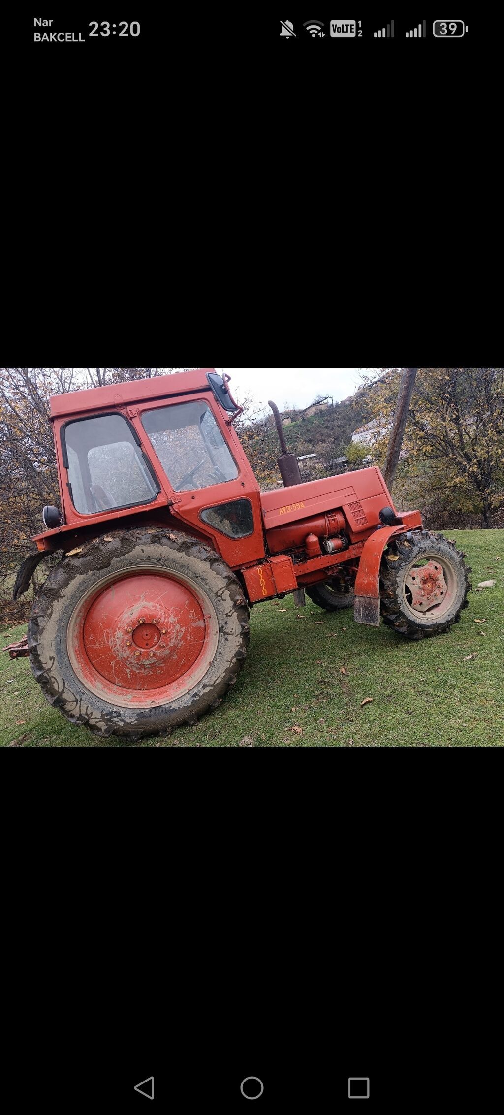 LTZ55 (Belarus) tipli təkərli kənd təsərrüfatı traktoru - Rəng — Traktorlar, Qusar (4)