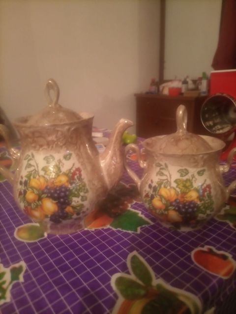 Çay dəsti, rəng - Qəhvəyi, Keramika — Bakı