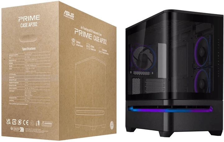 ASUS Prime AP202 Argb Case 90DC00P0-B19000 — Korpuslər, Bakı (4)