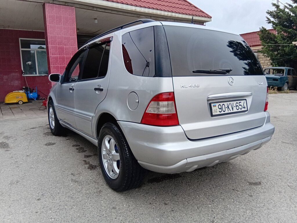 Mercedes ML 400 4MATIC, 4.0 L, 2002 il, 254 536 km 90-KV-654 — Avtomobillər, Bakı (4)