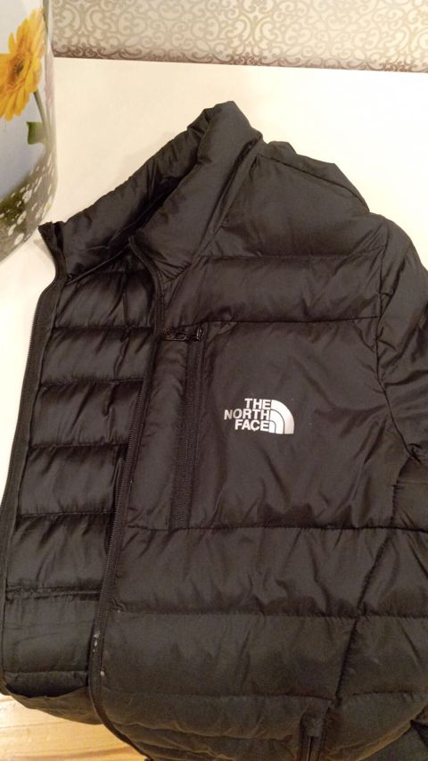 The North Face qara rəngli kişi/qadın şişmə jaketi - Model: yüngül və — Digah