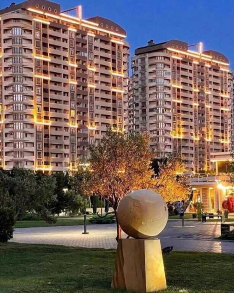 Satılır 1 otaqlı yeni tikili 65 m² — Bakı