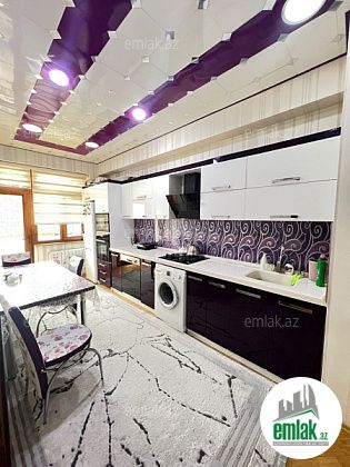 Satılır 3 otaqlı 75 m² yeni tikili Həzi Aslanov — Mənzil (4)
