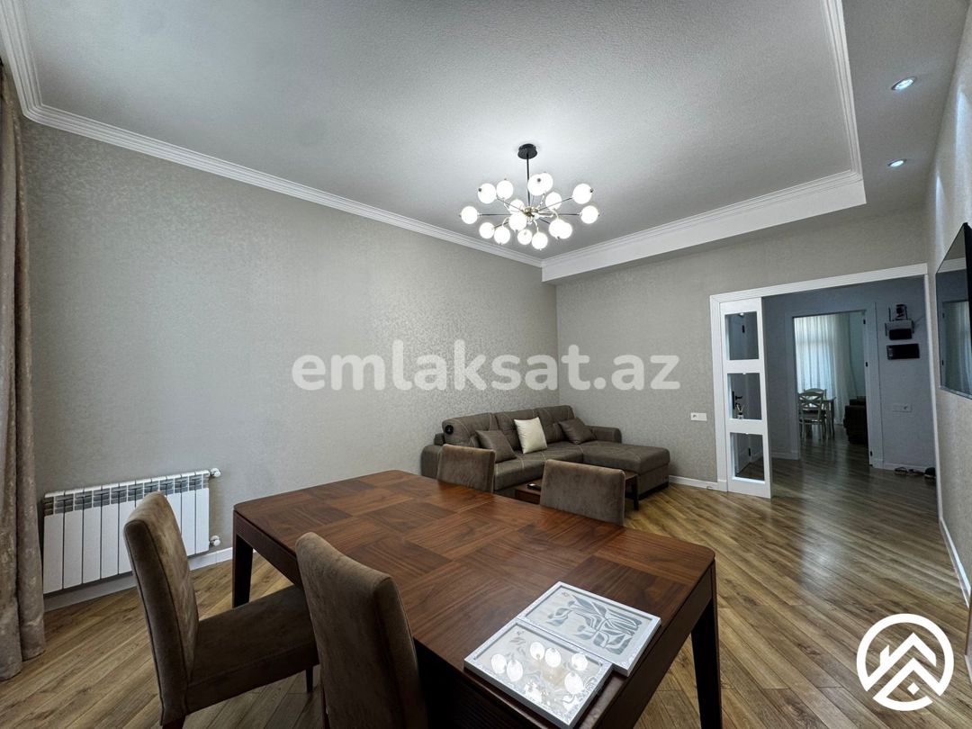 Kirayə (aylıq) 2 otaq yeni tikili 90 m², Ağ şəhər — Mənzil, Bakı