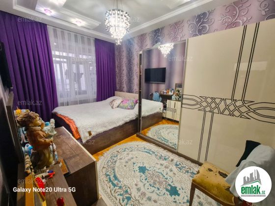 Satılır 3 otaqlı 65 m² yeni tikili Bakıxanov — Mənzil (7)