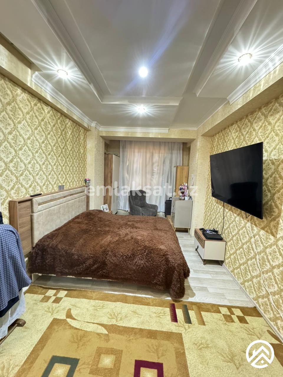 Satılır 3 otaq yeni tikili 129 m², İnşaatçılar metrosu — Mənzil, Bakı (2)