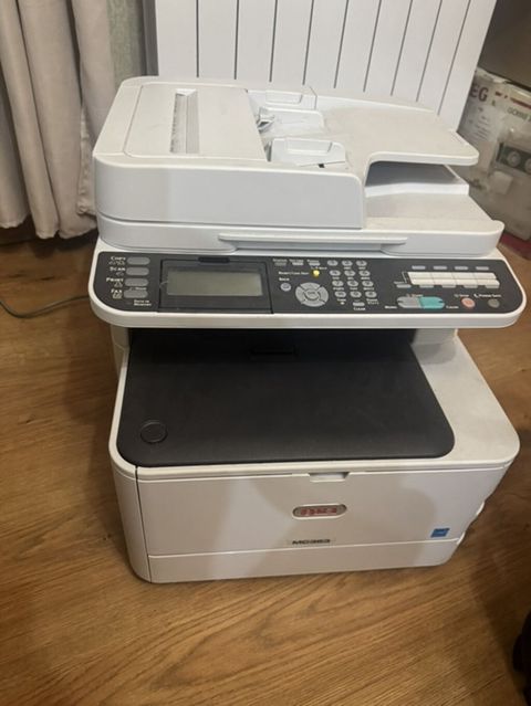 OKI MC363 çoxfunksiyalı rəngli lazer qurğu Sarı və qara rəngləri — Bakı