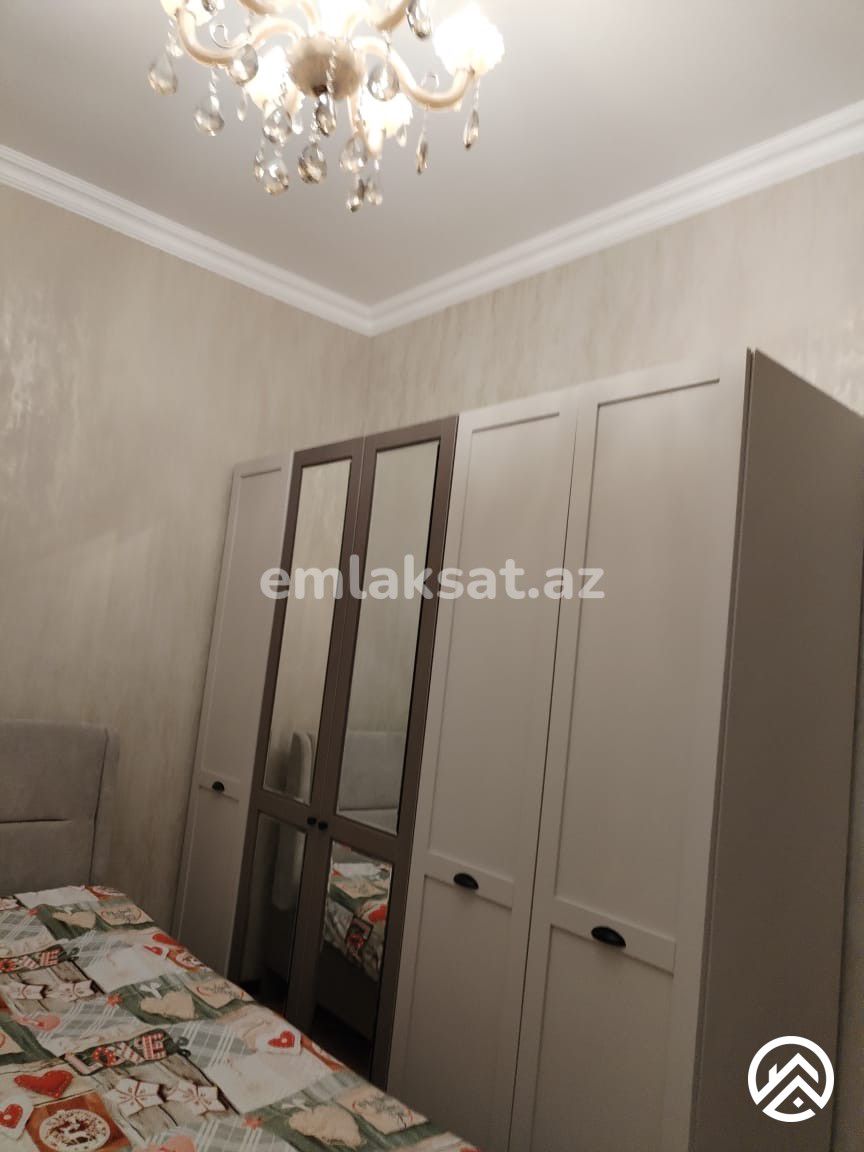 Kirayə (aylıq) 2 otaq yeni tikili 70 m², İnşaatçılar metrosu — Mənzil, Bakı (11)