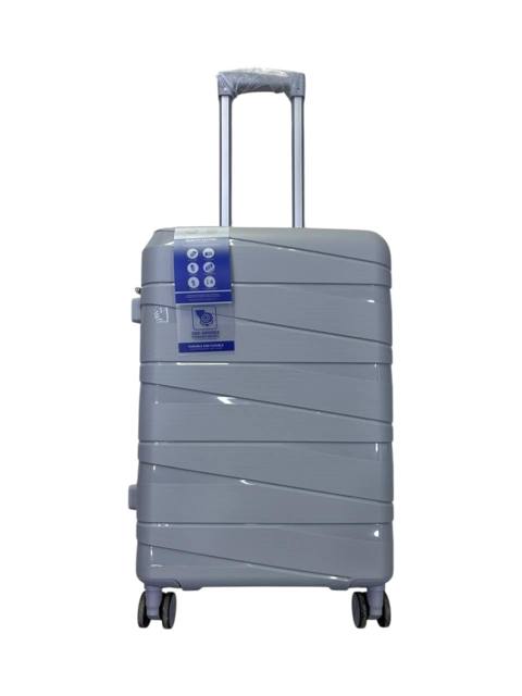 Çamadan 4 təkərli polipropilen, boz, ölçü M, 65 l — Chamadonlar