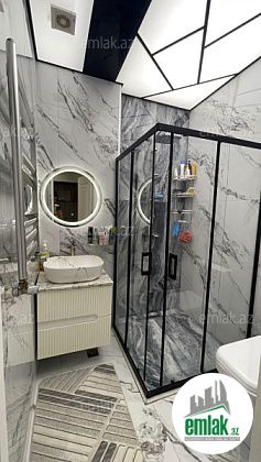 Satılır 2 otaqlı 56.2 m² yeni tikili Həzi Aslanov m — Mənzil (9)