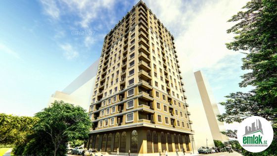 Satılır 5 otaqlı 186 m² yeni tikili Nizami r — Mənzil (2)