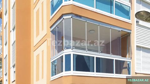Cam balkon sifarişi — Bakı