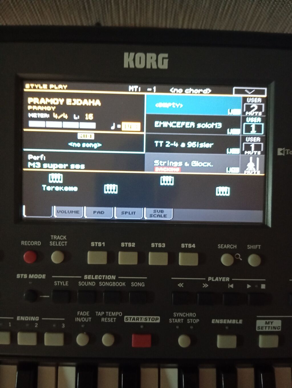 Sintezator, Korg, İşlənmiş — Pianino və digər klaviş alətləri, Digah (4)