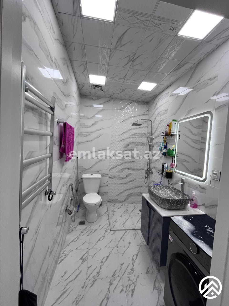 Satılır 2 otaq köhnə tikili 60 m², Bakıxanov — Mənzil, Bakı (9)