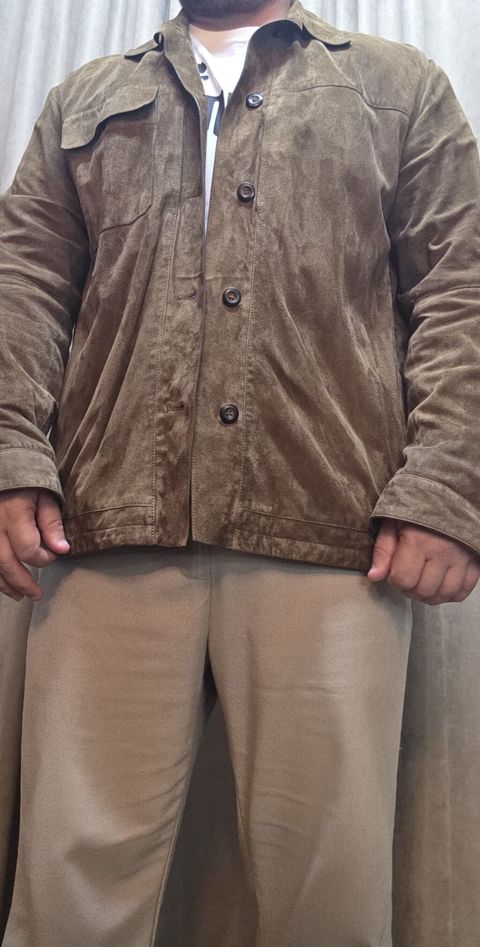 Brend Massimo Dutti Təmiz dəri gödəkçə çox az geyilib Ölçü XL — Digah