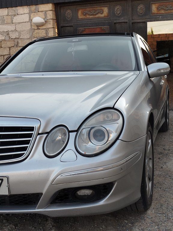 Mercedes E 220, 2.2 L, 2003 il, 360 000 km 90-NV-507 — Avtomobillər, Bakı (6)