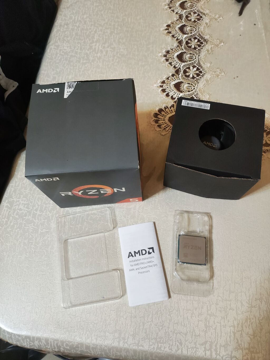 Ryzen 5 5600x Box satılır. Tam işlədir. Qutusunda stock fanı da var — Prosessor, Bakı (5)