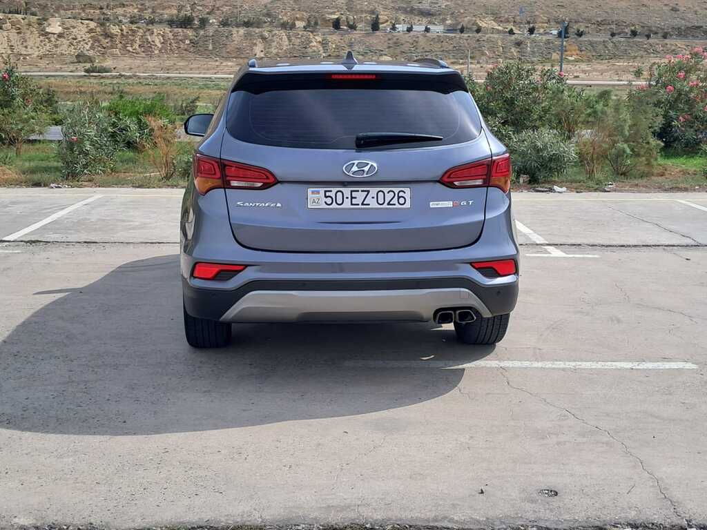 Hyundai Santa Fe, 2.0 L, 2015 il, 198 000 km 50-EZ-026 — Avtomobillər, Bakı (2)
