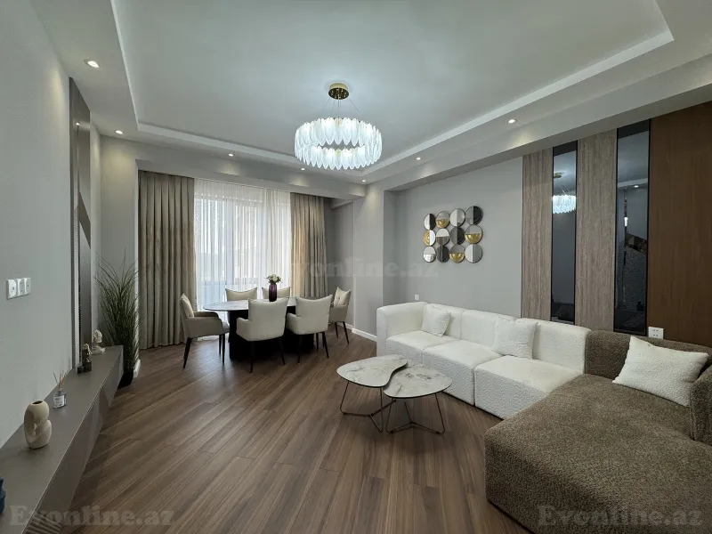 Satılır 3 otaqlı Mənzil Yeni tikili 113 m² Bakı, Binəqədi r., Azadlıq prospekti m — Bakı
