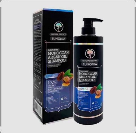 Şampun Eunomia Moroccan Argan Oil sulfatsız 900 ml — Bakı