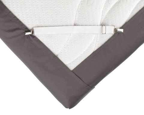 Mələfə kəməri Jysk Vallvik, polyester/metal, ağ, 4 əd — Bakı