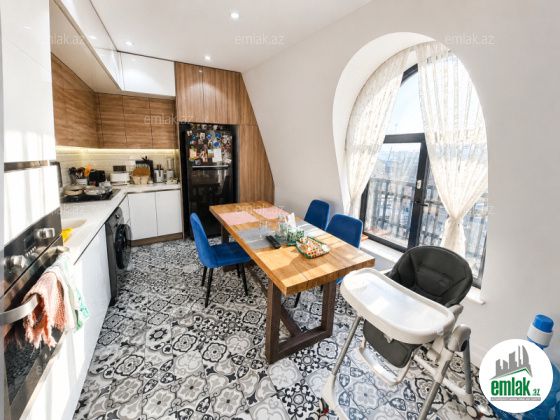 Satılır 4 otaqlı 140 m² yeni tikili Nizami m — Mənzil (8)