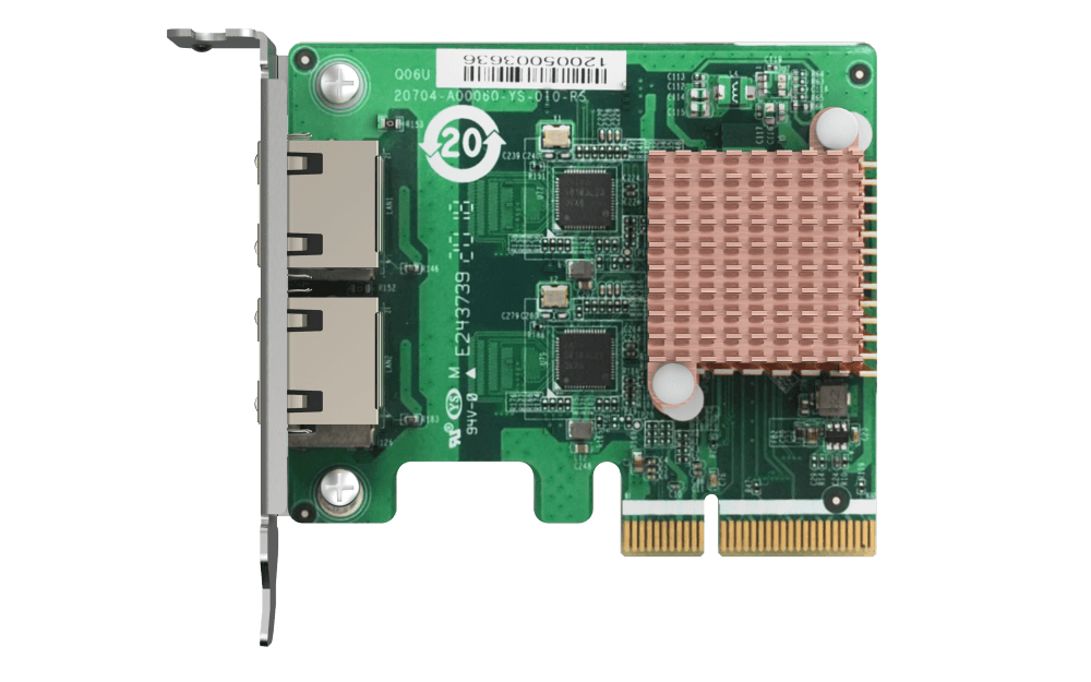 Qnap üçün şəbəkə genişləndirilməsi kartı QXG-2G2T-I225 — Server avadanlıqları, Bakı
