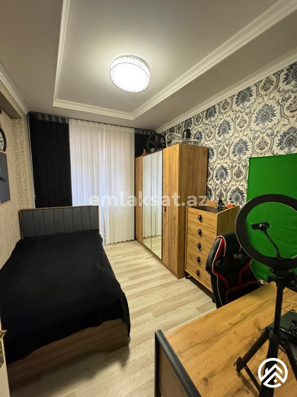 Satılır 3 otaq yeni tikili 129 m², İnşaatçılar metrosu — Mənzil, Bakı (4)