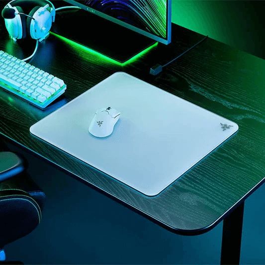 Razer Mousepad - Razer Mouse Pad Atlas, L (450x400x5mm), white RZ02-04890200-R3M1 — Kompüterlər və noutbuklar, Bakı (3)