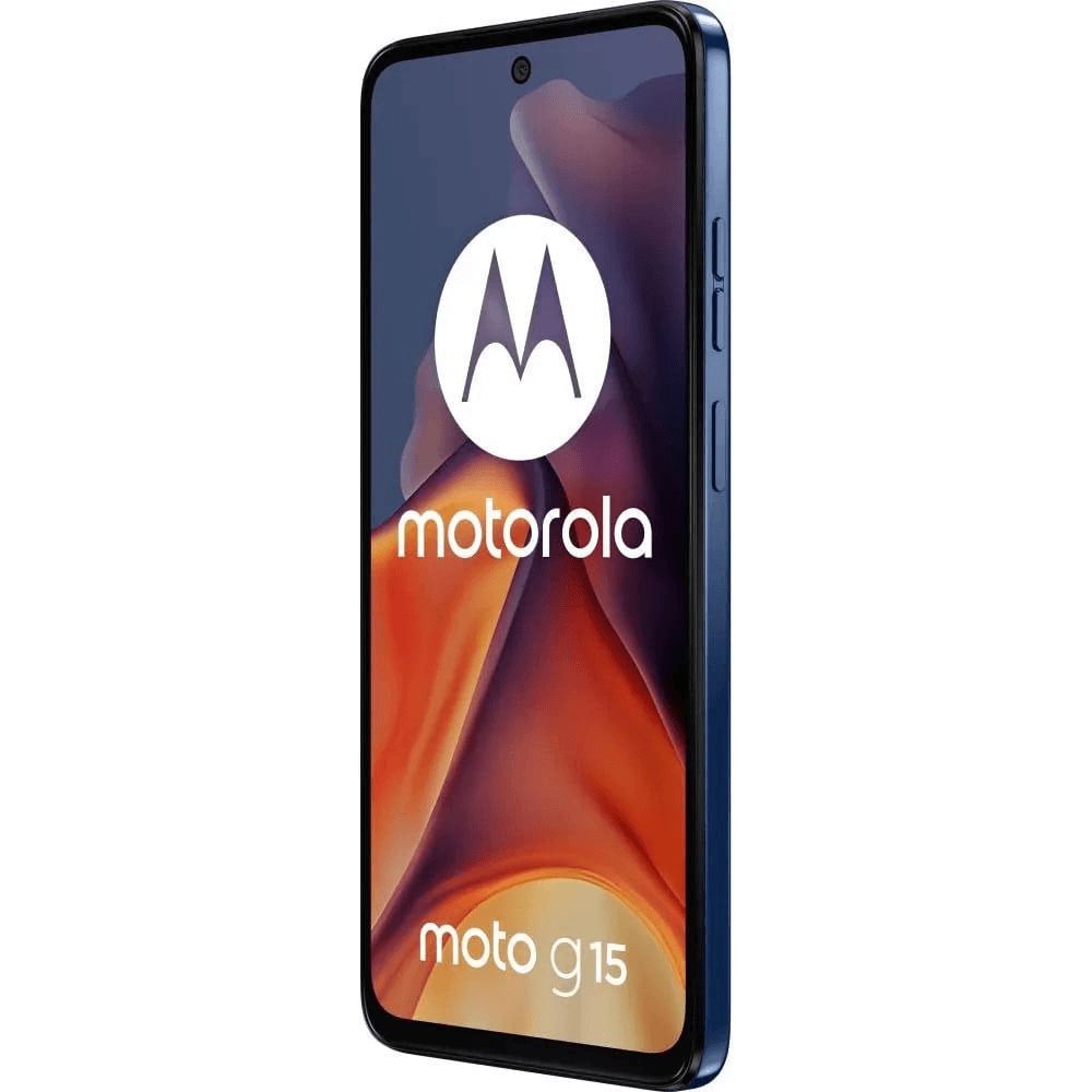 Smartfon Motorola moto G15 NFC 8GB 256GB Navy Peony (blue) PB6F0028TN — Motorola, Bakı (2)