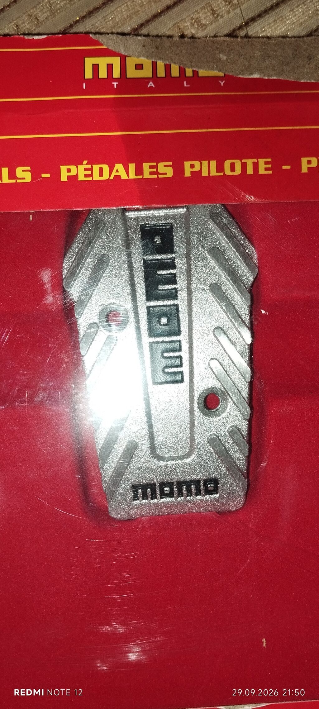 Momo “Pedali Pilota” universal pedal örtükləri dəsti - Brend: Momo — Digər, Bakı (2)