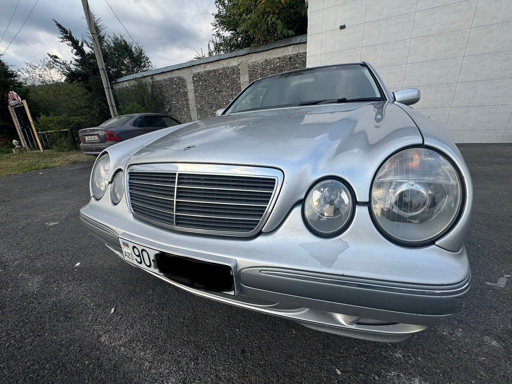 Mercedes E 200, 2.0 L, 1999 il, 481 000 km — Avtomobillər, Bakı (2)