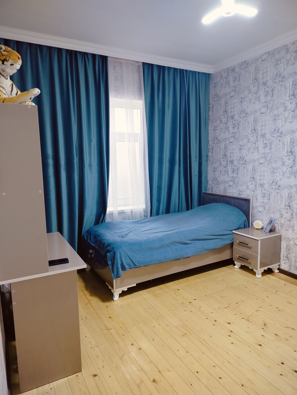3 otaqlı. həyət evi tcili satılır - Geniş, işıqlı mətbəx: üst-alt — Mənzil, Digah (5)