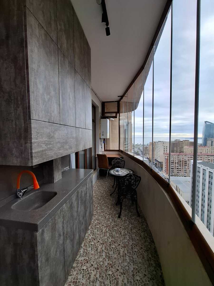 İcarəyə verilir 2 otaqlı yeni tikili 110 m² — Mənzil, Bakı (11)