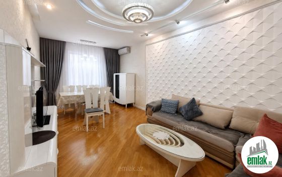 Satılır 3 otaqlı 110 m² yeni tikili Nizami m — Mənzil