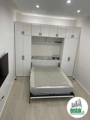 Satılır 1 otaqlı 40 m² yeni tikili Yasamal r — Mənzil (4)