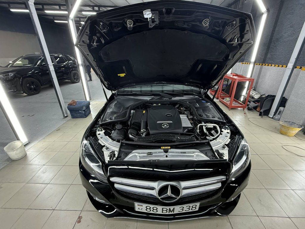 Mercedes C 300 4MATIC, 2.0 L, 2018 il, 90 000 km 88-BM-338 — Avtomobillər, Qusar (4)