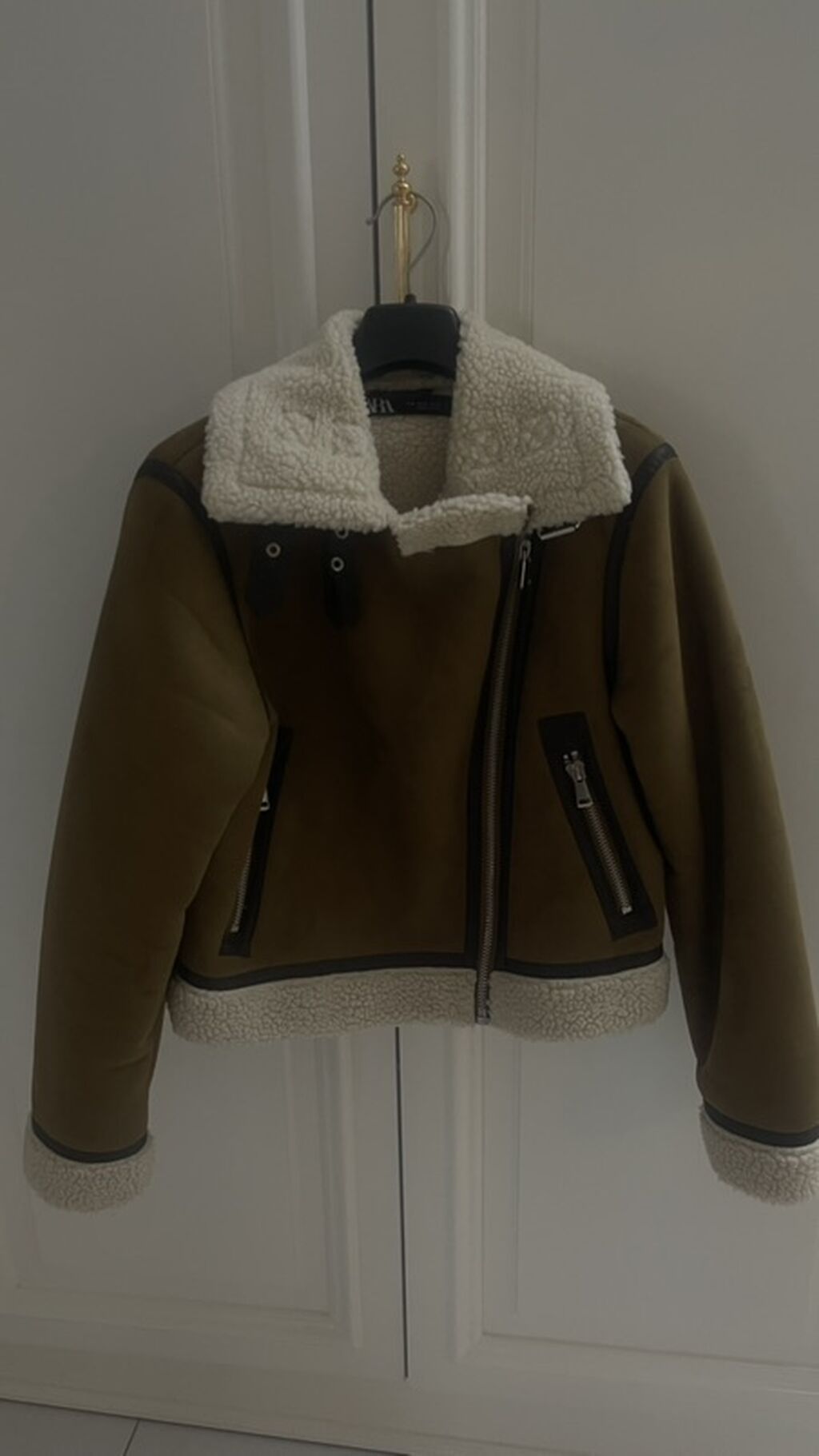 Zamşa kurtka, Zara, M — Jaketlər, Bakı (2)