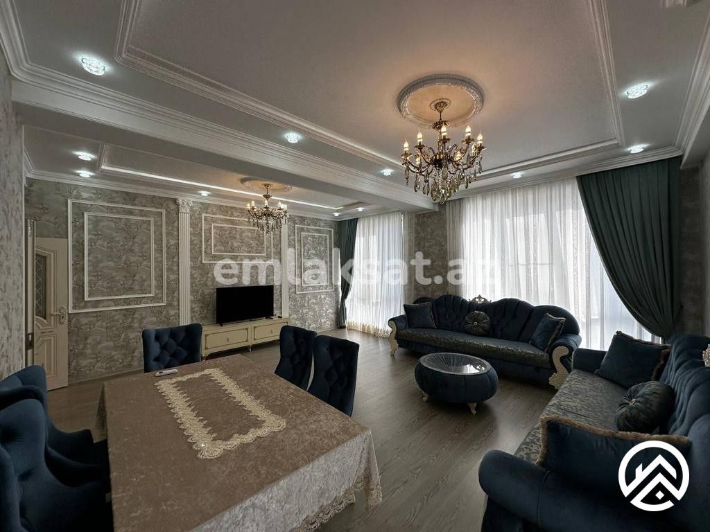 Satılır 3 otaq yeni tikili 120 m², Bakıxanov — Mənzil, Bakı (2)