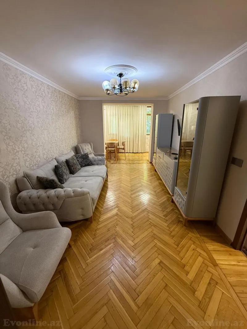 Kirayə verilir 2 otaqlı Mənzil Köhnə tikili 60 m² Bakı, Yasamal r., Elmlər Akademiyası m — Məhəmməd Bəy