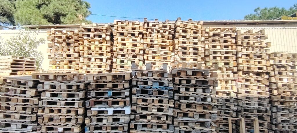 Pallet, 800 х 1200 sm, Ödənişli çatdırılma — Ağac məmulatı, Bakı (2)