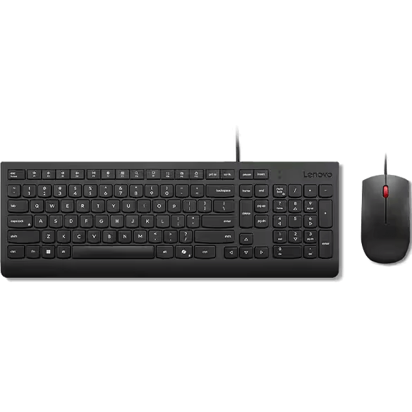 Lenovo Essential Wired Keyboard and Mouse Combo - Russian/ Cyrillic (441) 4X30L79912 — Kompüterlər və noutbuklar, Bakı