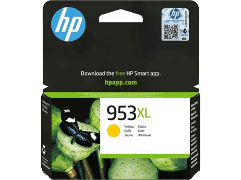 Kartric HP 953XL Yellow Orginal Ink Cartridge F6U18AE — Bakı