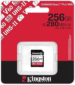 Kingston 256GB Sdxc II V60 React Plus SDR2V6/256GB — Kompüterlər və noutbuklar, Bakı