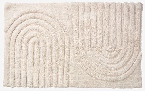 Hamam üçün xalça Jysk Dalstorp, bej, 50x80 sm — Bakı