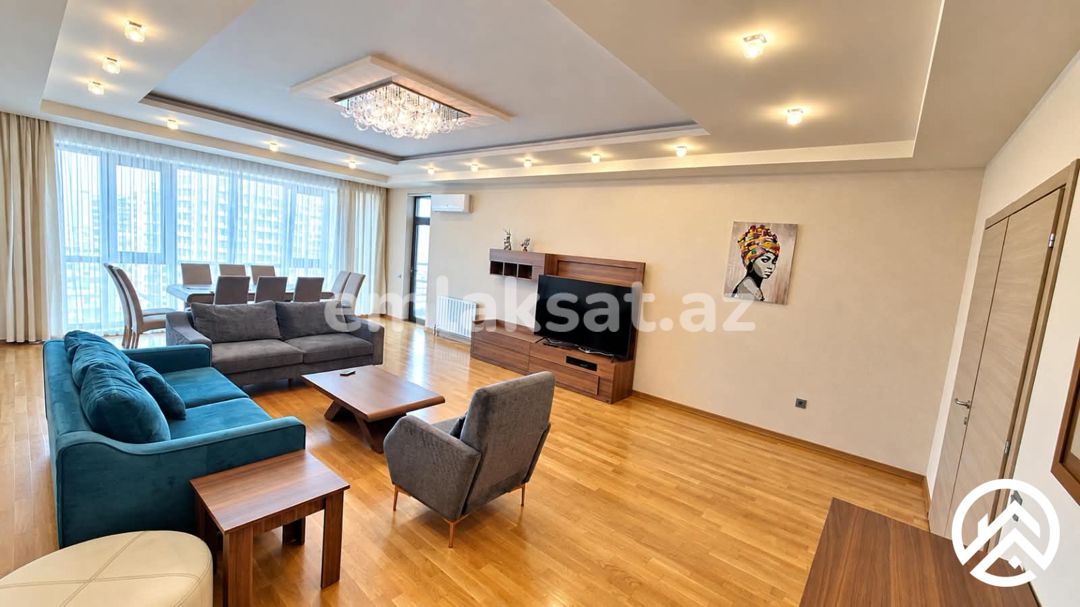 Kirayə (aylıq) 4 otaq yeni tikili 200 m², Xətai metrosu — Mənzil, Bakı (2)