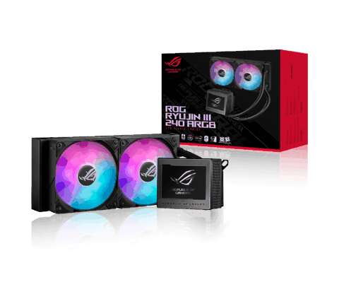 Kuler ASUS rog ryujın ııı 240 argb 90RC00K1-M0UAY0 Liquid cpu Cooler — Bakı