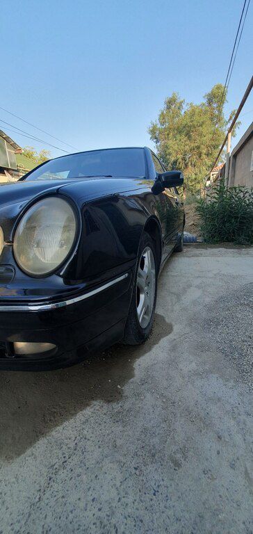 Mercedes E 220, 2.2 L, 2000 il, 486 690 km — Avtomobillər, Bakı (10)